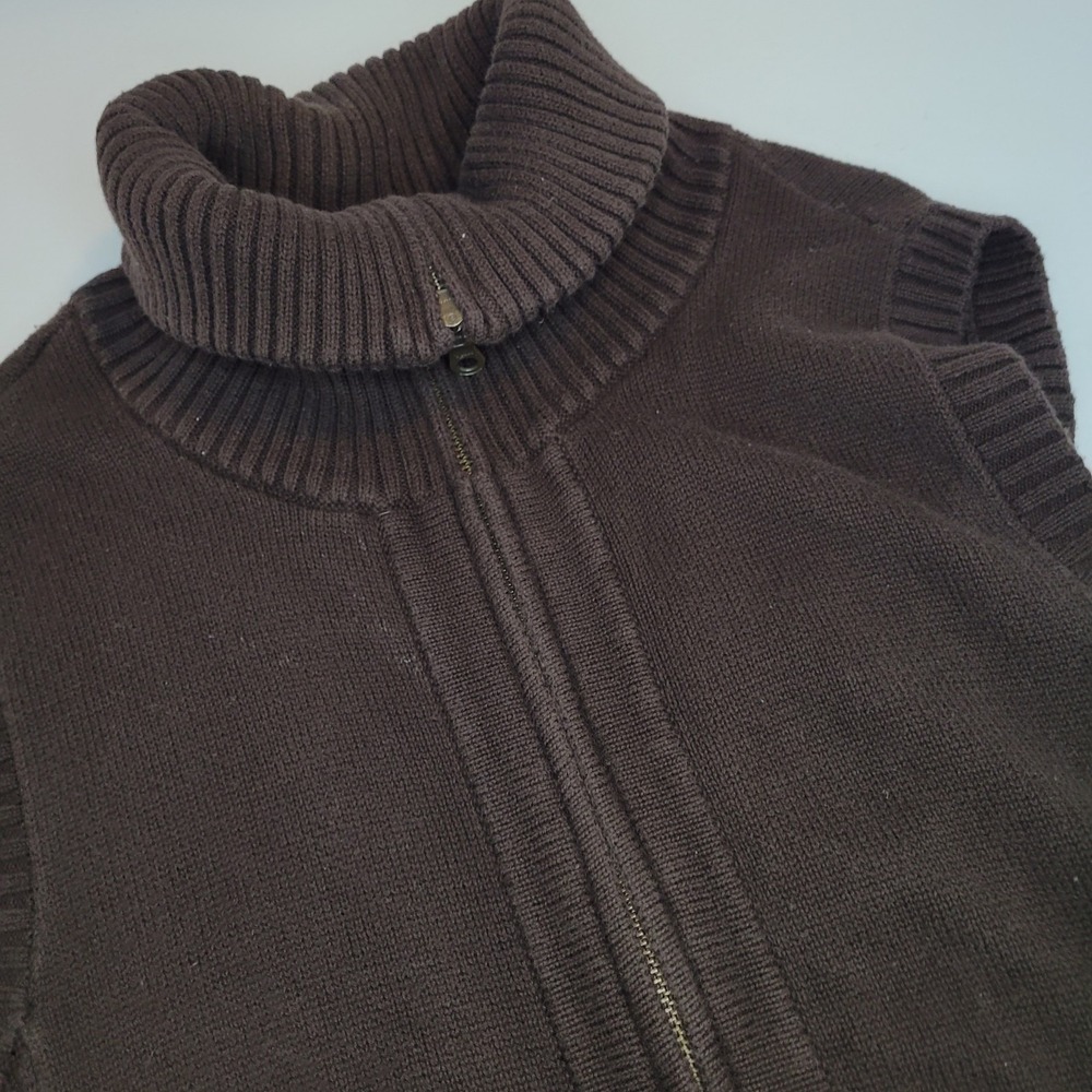CJ Banks Brown Sweater Vest Size 1X